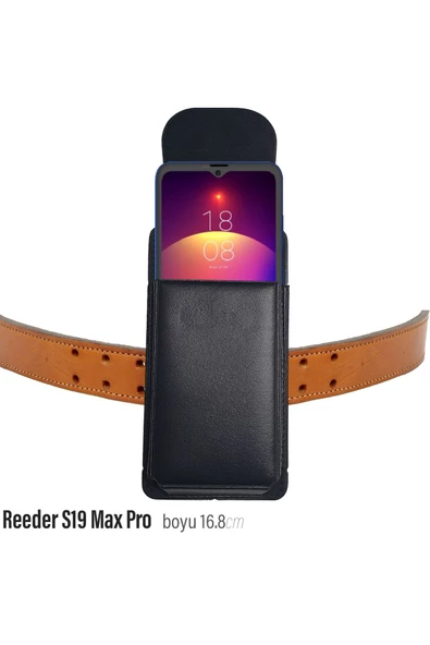 Reeder S19 Max PRO Kılıf  Kemer Kılıfı Bele Takılan Çanta Kılıf ürün görseli 1