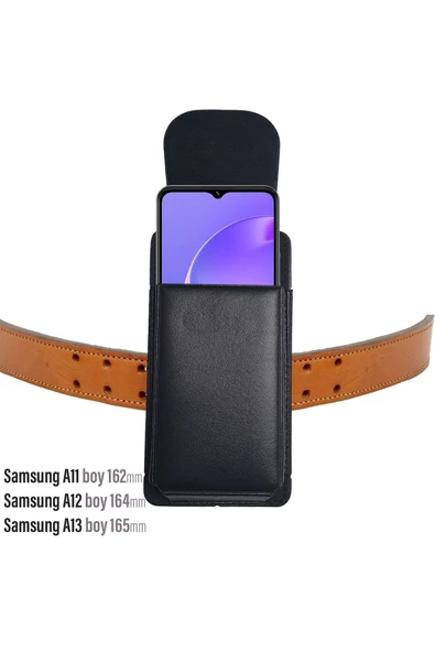 Samsung A11 A12 A13 Telefon Kemer Kılıfı Bele Takılan Çanta ürün görseli 1