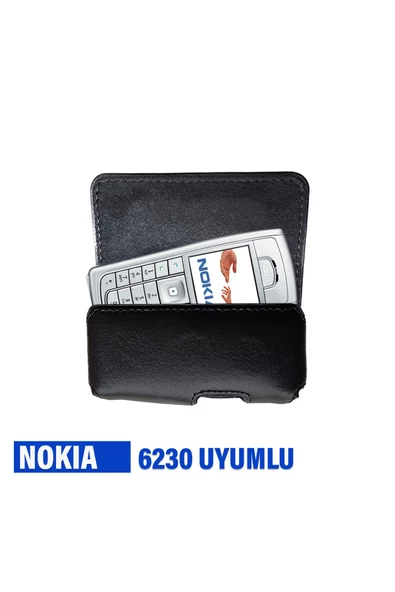 Nokia 6230 Kılıf Tuşlu Telefon Bele Takılan Kemer Kılıfı ürün görseli 1