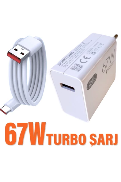 67W Turbo Şarj Aleti ürün görseli 1