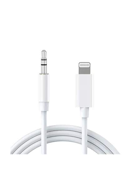 iPhone Uyumlu - Araç AUX Kablosu 1 metre - Resim 3