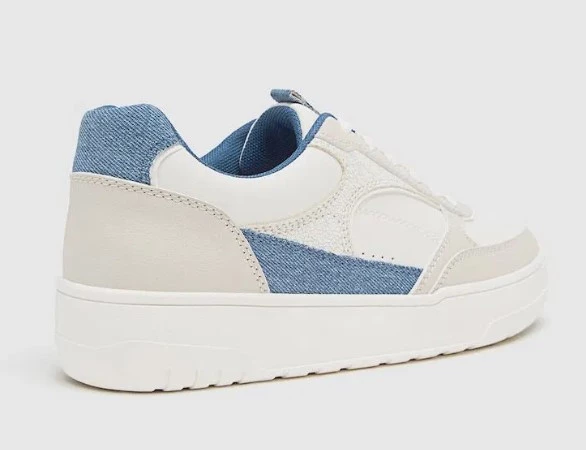 Stradivarius Bamba Tendencia Mavi Sneakers - Resim 2