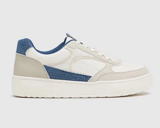 Stradivarius Bamba Tendencia Mavi Sneakers ürün görseli 1