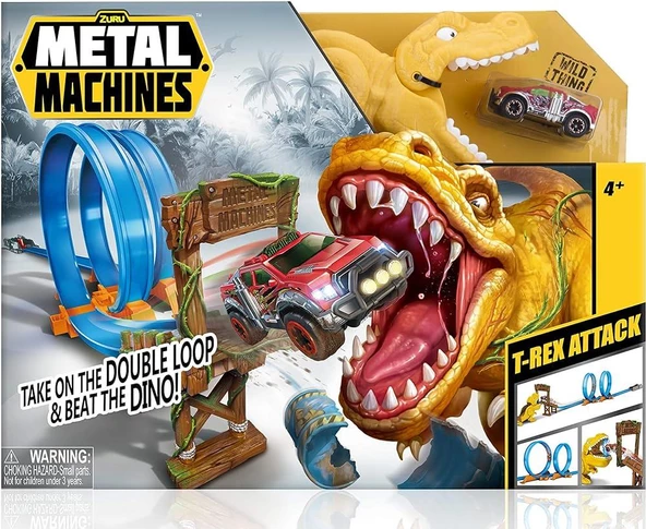 MEA02000-6702 - ZURU METAL MACHİNES T-REX OYUN SETİ ürün görseli 1