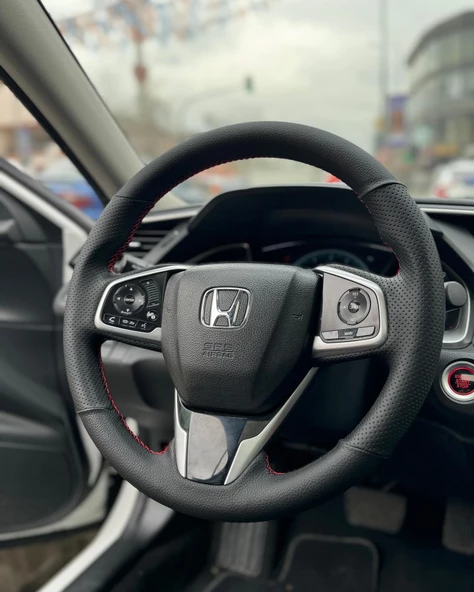 Honda Civic Fc5 Araca Özel Direksiyon Kılıfı ürün görseli 1