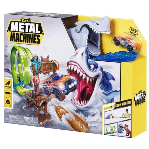 MEA04000-6760 - ZURU METAL MACHİNES SHARK OYUN SETİ ürün görseli 1