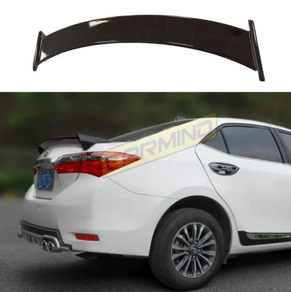 Toyota Corolla TRD Bagaj Üstü Piano Black Spoiler 2013-2018 ürün görseli 1