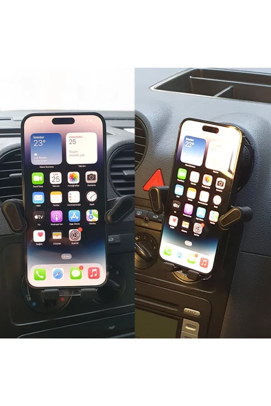 Havalandırma Araç İçi Telefon Tutucu Torpido Havalandırma Izgarası İçin ürün görseli 1