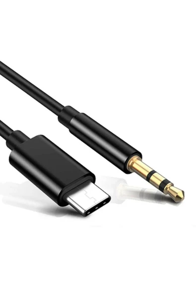 Araba Type-C AUX Kablosu Type-C Ses Çıkışlı Android Telefon Uyumlu ürün görseli 1