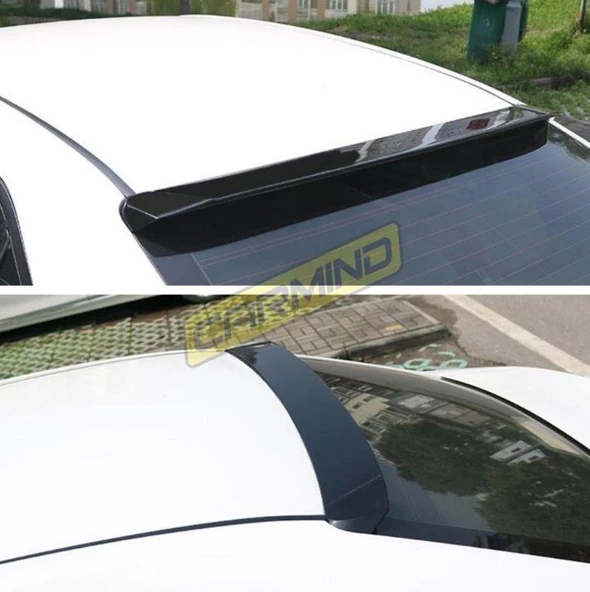Toyota Corolla Cam Üstü Piano Black Spoiler 2013-2018 ürün görseli 1