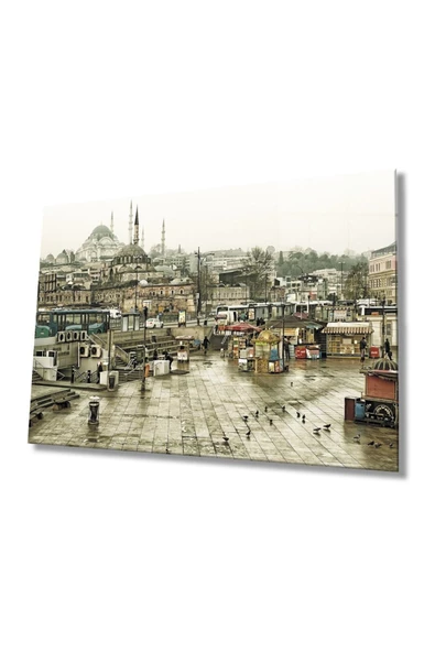 AlpiLeo Istanbul Manzara Alp Özel Cam Tablo ürün görseli 1