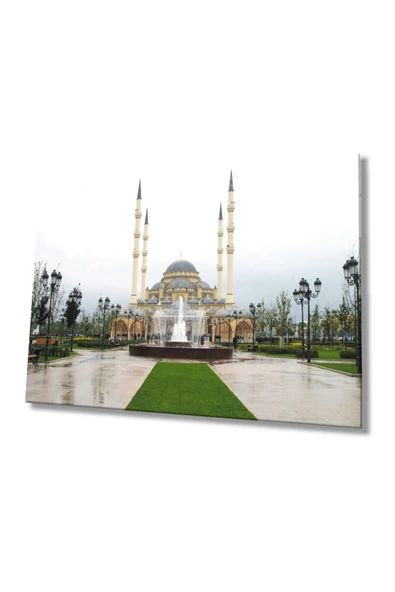 AlpiLeo Cami Manzara 4mm Dayanıklı Alp Özel Cam Tablo Temperli Cam ürün görseli 1