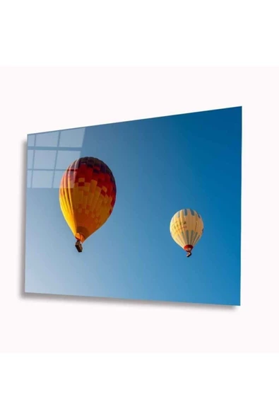 AlpiLeo Uçan Balon Alp Özel Cam Tablo 4mm Dayanıklı Temperli Cam ürün görseli 1