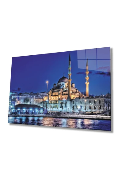 AlpiLeo Cami Manzara 4mm Dayanıklı Alp Özel Cam Tablo Temperli Cam ürün görseli 1