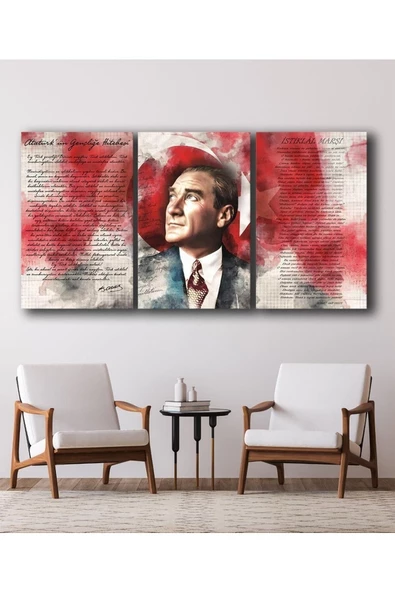 AlpiLeo Atatürk-istiklal Marşı-gençliğe Hitabe(toplam 3 Parça) ürün görseli 1