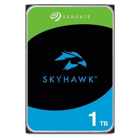 eagate 1TB 3.5" 5400Rpm 256MB SATA Skyhawk ( 3 Yıl Garanti ) ( ST1000VX013 ) ürün görseli 1