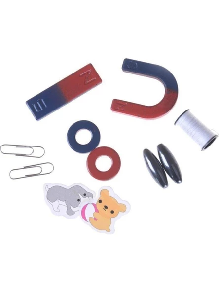 Mıknatıs Oyun Deney Seti Çocuklar İçin Magnet Play Set Eğitici ürün görseli 1