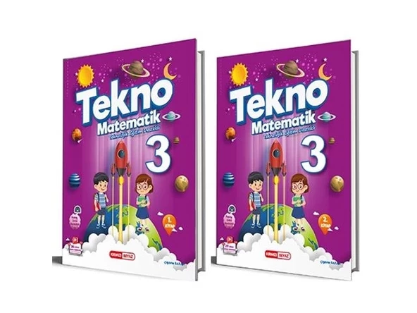 Kırmızı Beyaz Yayınları 3. Sınıf Tekno Matematik 2 Kitap ürün görseli 1
