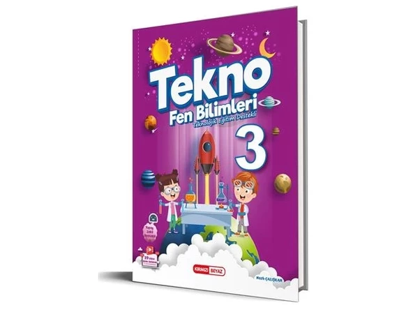 Kırmızı Beyaz Yayınları 3. Sınıf Tekno Fen Bilimleri ürün görseli 1