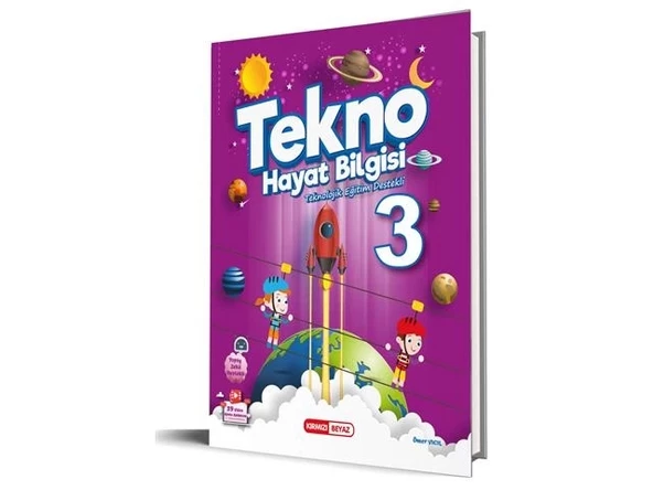 Kırmızı Beyaz Yayınları 3. Sınıf Tekno Hayat Bilgisi ürün görseli 1