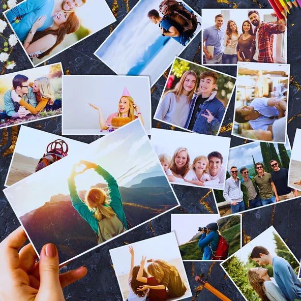 Kişisel Premium Fotoğraf Baskısı 50 Adet (10x15 cm) ürün görseli 1