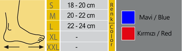 MORSA CYBERG® Çocuk Elastik Ayak Bilekliği - Resim 3