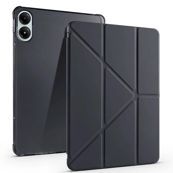 Gpack Xiaomi Redmi Pad Pro Kılıf Standlı Katlanabilir Pu Silikon tf1 ürün görseli 1