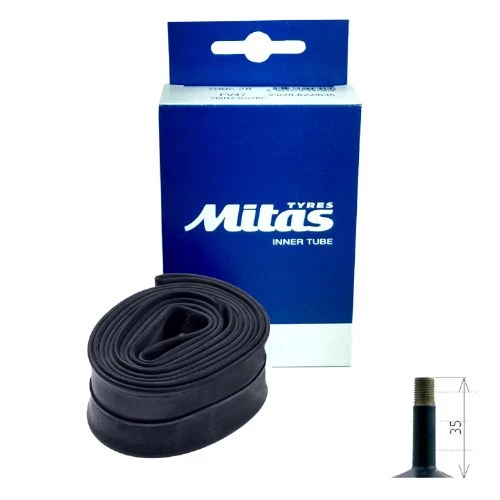 Mitas 14x1.25-1.75 Bisiklet İç Lastiği Kalın Sibop AV-35 LSI-512 ürün görseli 1