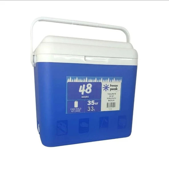 Freeze Peak Trailmate 35 QT Soğutucu Buzluk 33 Litre - Mavi 547255 ürün görseli 1