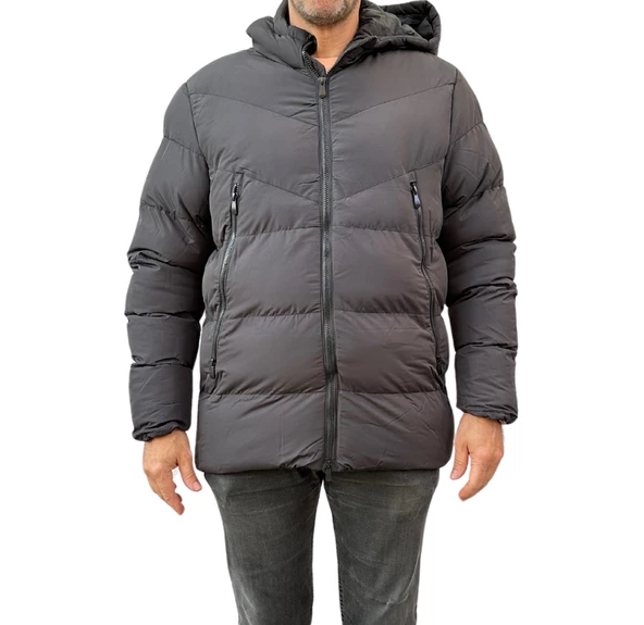 Kinetix Block Coat Erkek Mont - Resim 2
