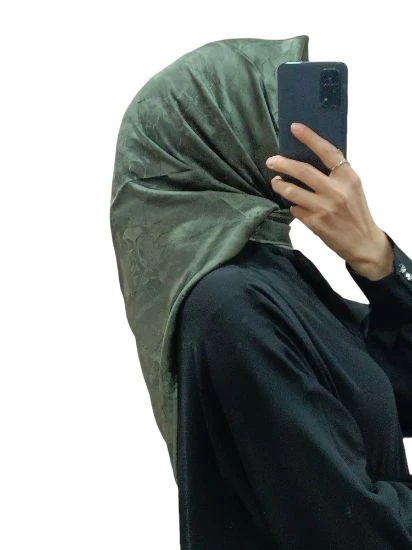 AKER İPEK KREP SATEN EŞARP 8925701 - Resim 11