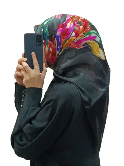 AKER İPEK KREP SATEN EŞARP 8900701 ürün görseli 1