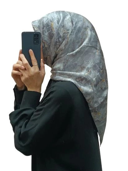 AKER İPEK KREP SATEN EŞARP 8925701 ürün görseli 1