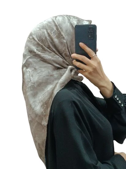 AKER İPEK KREP SATEN EŞARP 8925701 - Resim 8