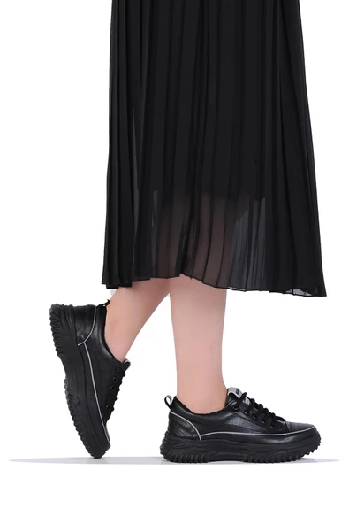 Kuum London K108950 Siyah Exclusıve Kadın Kışlık Casual Ayakkabı ürün görseli 1