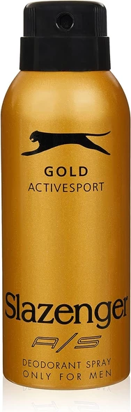 Slazenger Activesport Gold Erkek Sprey Deodorant 150 ml ürün görseli 1