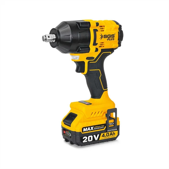 SGS DARBELİ SOMUN SIKMA SETİ 650 Nm Tork 1-4.0 Ah (KÖMÜRSÜZ MOTOR) ürün görseli 1