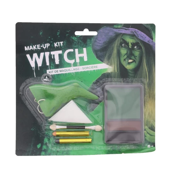 Halloween Cadı Makyaj Seti 6 Parça ürün görseli 1