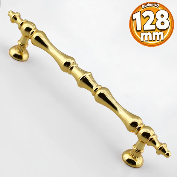 Nilay Gold Metal Kulp 128 mm- 12.8 cm Mobilya Çekmece Mutfak Dolabı Dolap Kulpları Kulbu Kulpu Altın ürün görseli 1