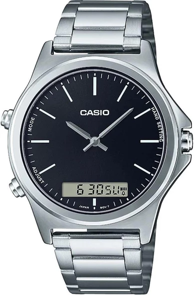 CASIO MTP-VC01D-1EUDF ANALOG DİJİTAL ERKEK KOL SAATİ ürün görseli 1