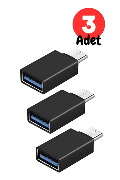 MN6 X5 type-c Usb Otg.3 Adet Yüksek Hızlı Veri Aktarımı Usb 3.0 Otg Dönüştürücü.mini Otg Çevirici Adaptör ürün görseli 1