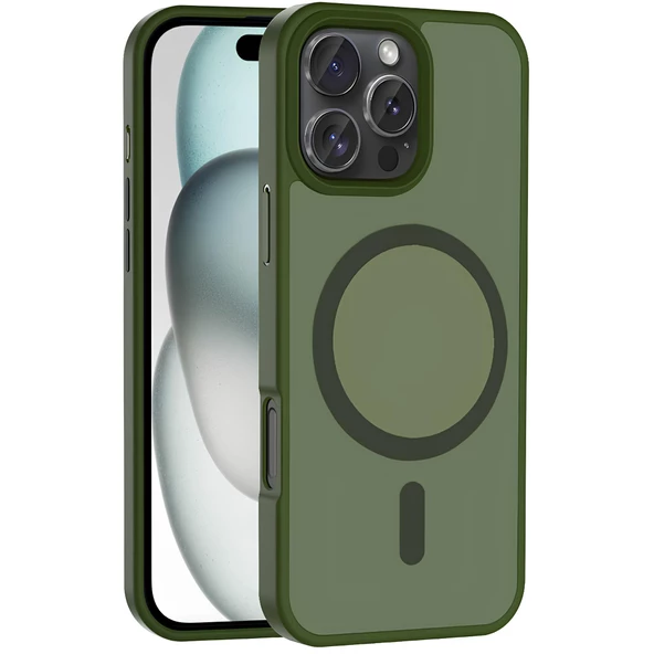 iPhone 16 Pro Max 6.7'' Linch Magsafe Kapak ürün görseli 1