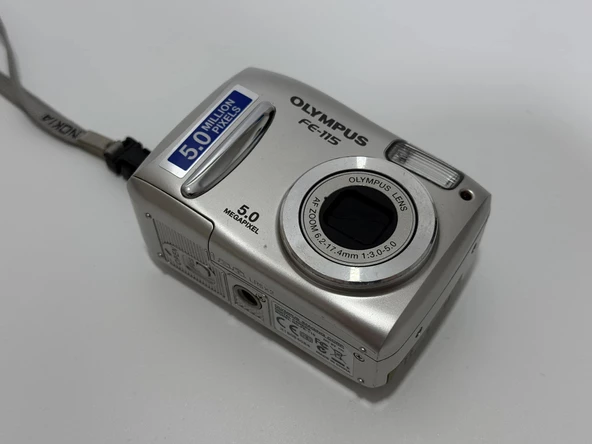 PTTAVM: Olympus FE-115 5MP Kompakt Dijital Fotoğraf Makinesi 2.El