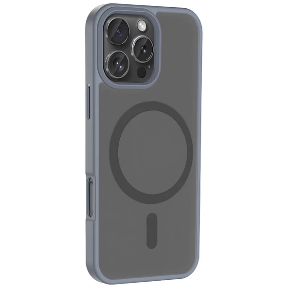 iPhone 16 Pro Max 6.7'' Linch Magsafe Kapak - Resim 2