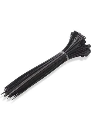 Kablo Bağı (Cırt Kelepçe) Siyah 2.5x150 MM (100adet) ürün görseli 1