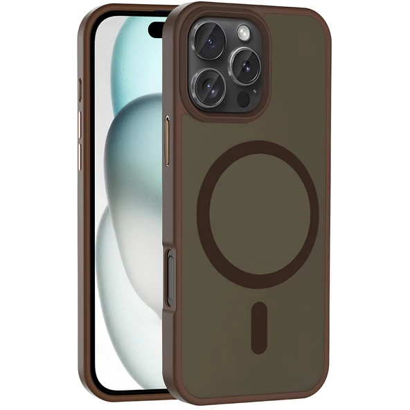 iPhone 16 Pro Max 6.7'' Linch Magsafe Kapak ürün görseli 1