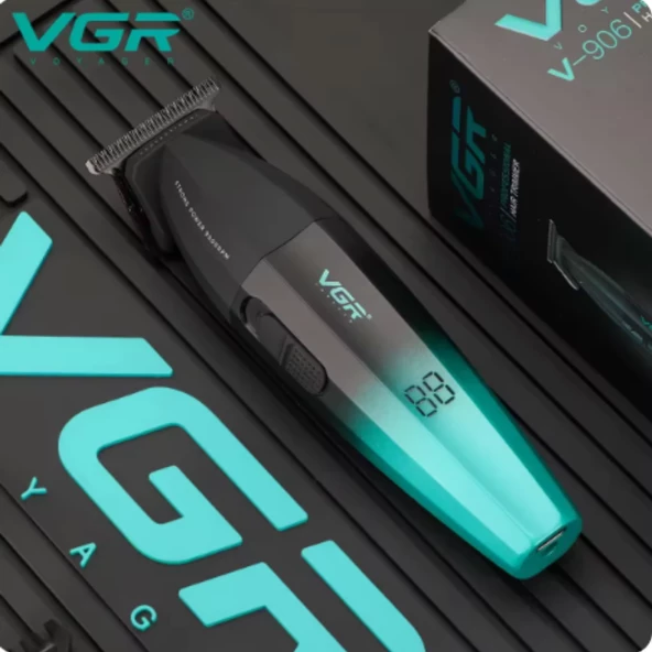 Vgr V-906 Dlc T-Blade Tıraş Makinesi Makinesi - 9000 Rpm ürün görseli 1