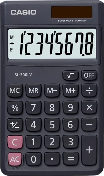 Casio SL-300LV- Hesap Makinesi Pocket ürün görseli 1