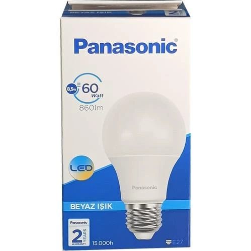 mylights  panasonıc  beyaz ışık 10adet led ampul 650 k ürün görseli 1