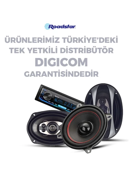 Roadstar RDA-1060 600 Watt Mono Amplifikatör - Resim 2